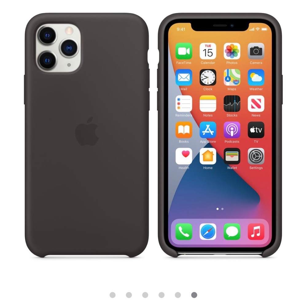 NEW Apple iPhone 11 Pro silicone case in black